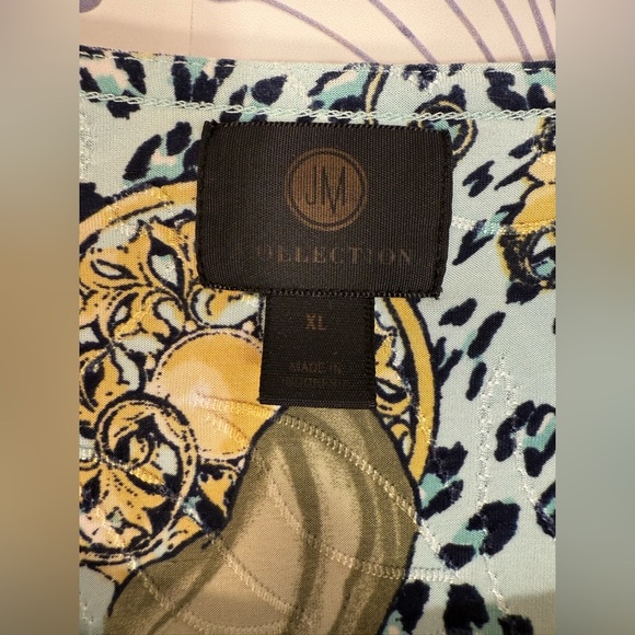 Floral Yellow Women's Top - Picture 2 of 2